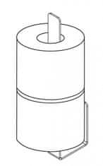 Deante MOKKO NERO ADM_N231 Držiak na toaletný papier - Deante