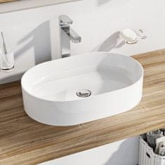 Ravak umývadlo Ceramic 550 O Slim keramické white XJX01155001 - Ravak