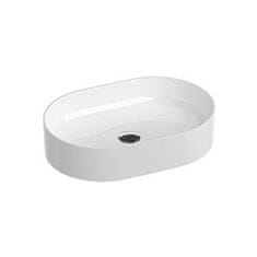 Ravak umývadlo Ceramic 550 O Slim keramické white XJX01155001 - Ravak