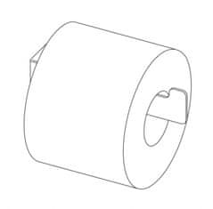 Deante MOKKO NERO ADM_N211 Držiak toaletného papiera - Deante