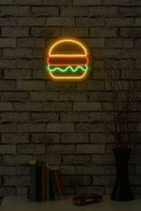 ASIR GROUP ASIR Nástenná dekorácia s LED podsvietením HAMBURGER 28 cm