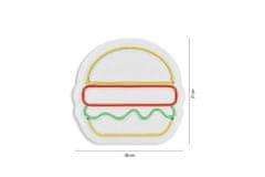 ASIR GROUP ASIR Nástenná dekorácia s LED podsvietením HAMBURGER 28 cm