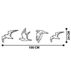 ASIR GROUP ASIR Kovová dekorácia na stenu RACCI 100 cm