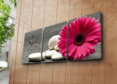 ASIR GROUP ASIR Nástenné hodiny na plátne GERBERA 30 cm