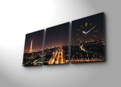 ASIR GROUP ASIR Nástenné hodiny na plátne PARIS 96 cm