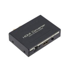 Extractor HDMI-HDMI + audio SPDIF alebo R/L SPH-AE07
