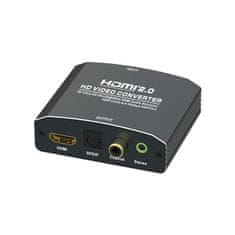 HDMI-HDMI + audio SPDIF alebo R/L extraktor SPH-AE09