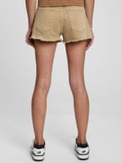 Gap Teen kraťasy high rise khaki Washwell 10