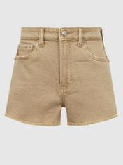 Gap Teen kraťasy high rise khaki Washwell 10