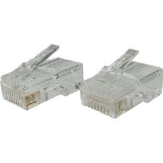 Oem konektor RJ45 UTP kat. 5e pre drôt