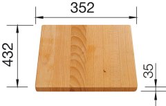 BLANCO krájacia doska drevená pre PLENTA bukové drevo 219891 príslušenstvo - Blanco
