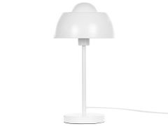 Beliani Stolná lampa 44 cm biela SENETTE