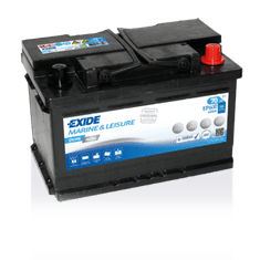 Exide Dual AGM 70Ah Autobatéria 12V, 760A , EP600