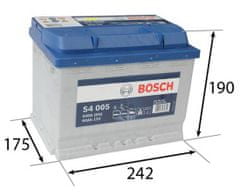 Bosch S4 60Ah Autobatéria 12V , 540A , 0 092 S40 050