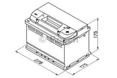 Bosch S4 72Ah Autobatéria 12V , 680A , 0 092 S40 070