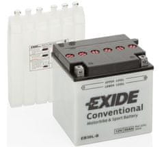 Exide motobatéria 12V , 30AH , 300A , EB30L-B