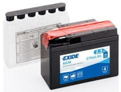 Exide Motobatéria BIKE Maintenance Free 2,3Ah, 12V, YTR4A-BS, ETR4A-BS