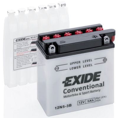 Exide motobatéria 12N5-3B