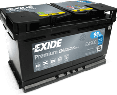 Exide Premium 90Ah Autobatéria 12V , 720A , EA900