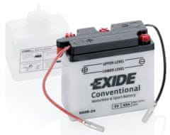 Exide motobatéria 6V , 4AH , 35A , 6N4B-2A