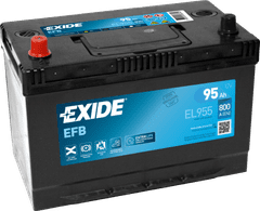 Exide EFB 95Ah Autobatéria Start-Stop 12V , 800A , ĽAVÁ !!! EL955