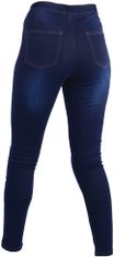 Oxford nohavice jeans SUPER JEGGINGS TW190 Short dámske indigo 12