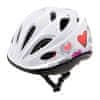 MTR Cyklistická prilba APPER, HEARTS, biela vel. M P-073-M