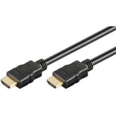 Goobay HDMI kábel 1.4 Gold Black 15 m