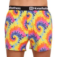 Horsefeathers Pánske trenky Frazier Tie dye (AM166B) - veľkosť M