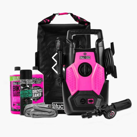 Muc-Off vysokotlakový čistič PRESSURE WASHER Moto Set