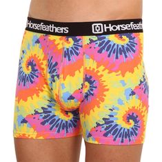 Horsefeathers Pánske boxerky Sidney Tie dye (AM164D) - veľkosť XL