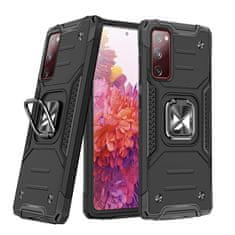 WOZINSKY Puzdro Wozinsky Ring armor pre Samsung Galaxy S20 FE 5G - Čierna KP9026