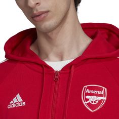 Adidas Mikina ARSENAL FC DNA Full-zip scarle Velikost: S