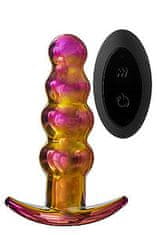 Dreamtoys Glamour Glass Remote Vibe Beaded Plug (14 cm)