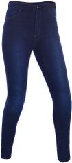 Oxford nohavice jeans SUPER JEGGINGS TW189 dámske indigo 20