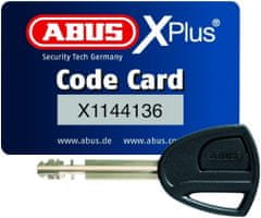 Abus reťazový zámok GRANIT XPLUS 1060/140 CityChain černý