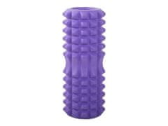 Masážny fitness valec ROLLER YOGA 32x13 cm, fialová F-220-FI