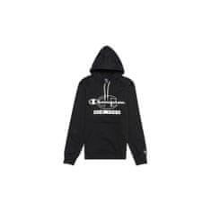 Champion Mikina čierna 173 - 177 cm/S Hooded Sweatshirt