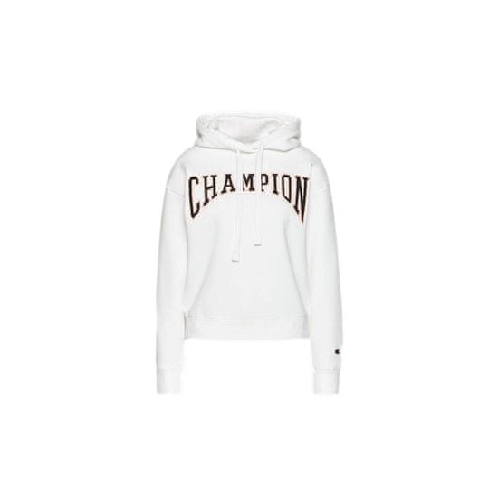 Champion Mikina biela Hooded Sweatshirt