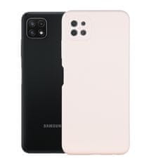 Nuvo Silikónový obal NUVO na Samsung Galaxy A22 5G ružový