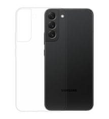 Nuvo Gumený obal na Samsung Galaxy S22+ priehľadný