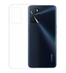 Nuvo Gumený obal na Oppo A54s priehľadný