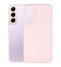 Nuvo Silikónový obal NUVO na Samsung Galaxy S22 ružový