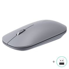 shumee Praktická bezdrôtová myš pre USB počítač, šedá