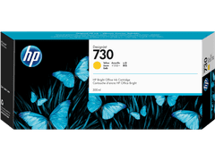 Hewlett Packard HP 730 300-ml Yellow DesignJet Ink Cartridge, P2V70A