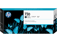 Hewlett Packard HP 730 300-ml Matte Black DesignJet Ink Cartridge, P2V71A