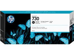 HP 730 300-ml Photo Black DesignJet Ink Cartridge, P2V73A