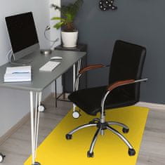 kobercomat.sk Podložka pod kancelársku stoličku Jasne žltá farba 140x100 cm 2 cm 