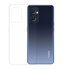 Nuvo Gumený obal na Oppo Reno7 5G priehľadný