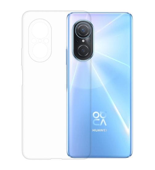 Nuvo Gumený obal na Huawei Nova 9 SE priehľadný